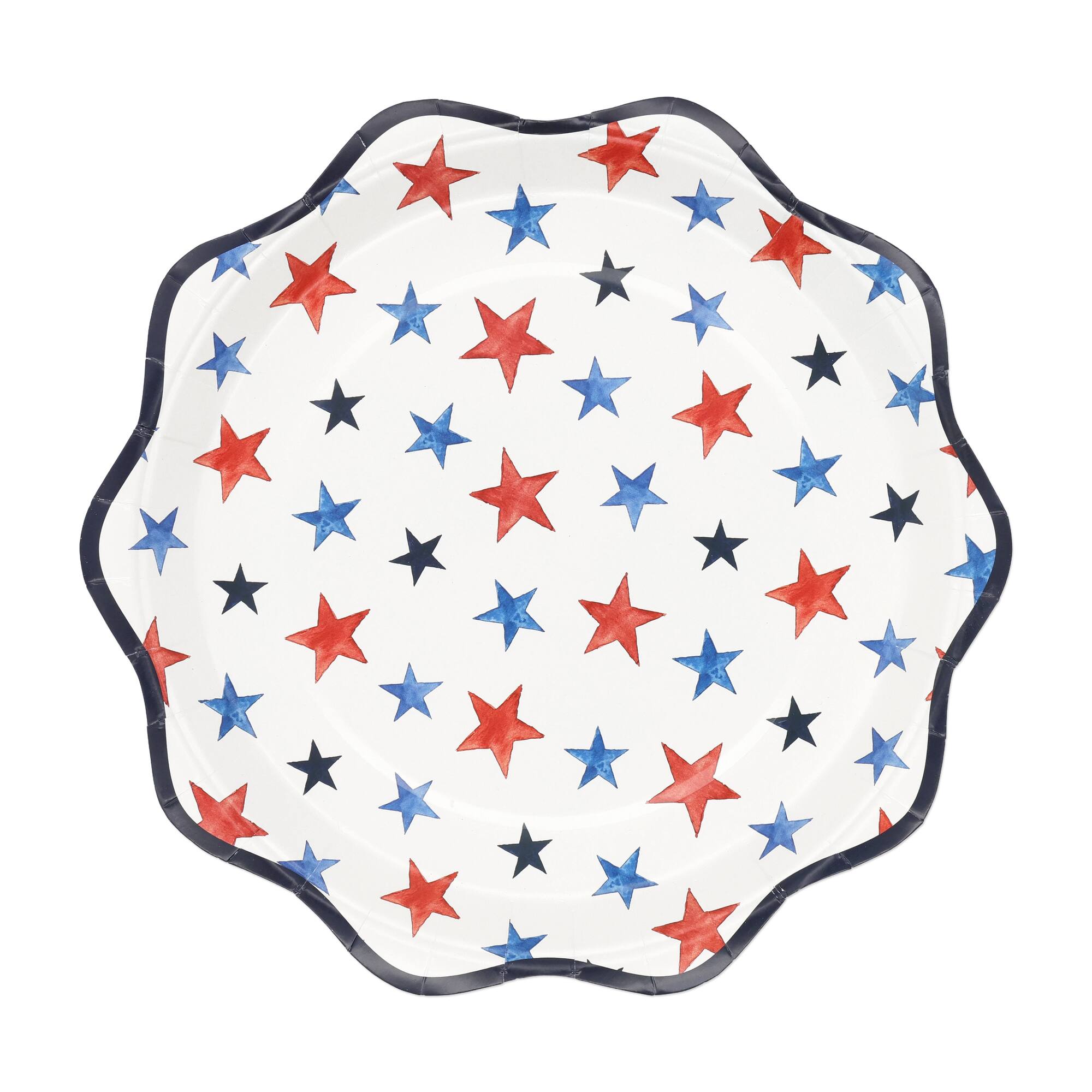 9" Red, White *& Blue Stars Dinner Plates, 10ct. by Celebrate It™